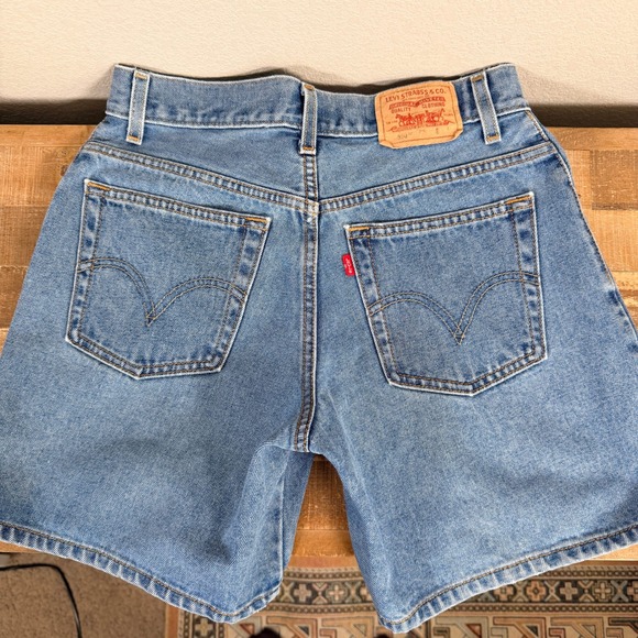 Levi's Blue Jean Shorts - Picture 2 of 6